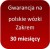 Gwarancja 30 miesięcy polskie wózki Zakrem