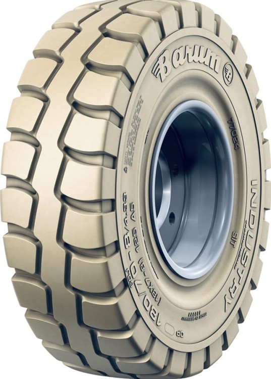 Opona superelastyczna niebrudząca do wózka widłowego 18x7-8 w wersji SIT Barum