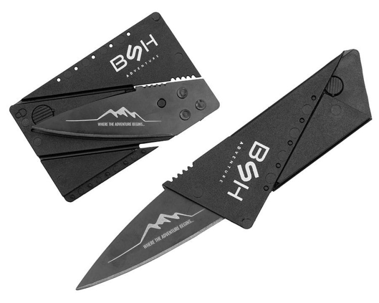 Składany nóż karta kredytowa cardsharp survival gratis