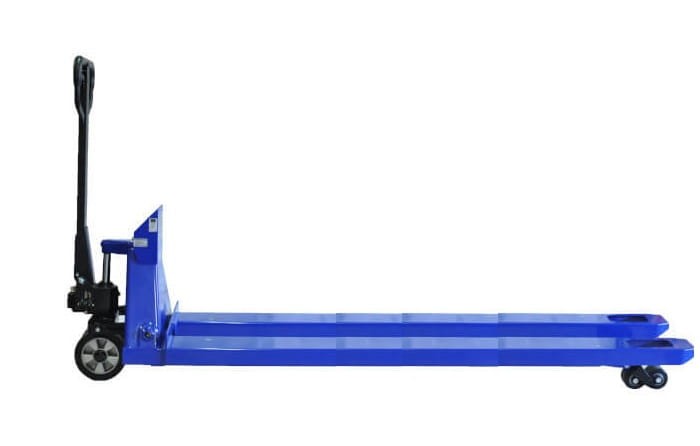 KPZ 71-9 wózek paletowy z wagą długie widły 1800mm