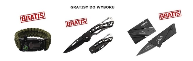 Gratis do paleciaka Zakrem bransoletka gadżet