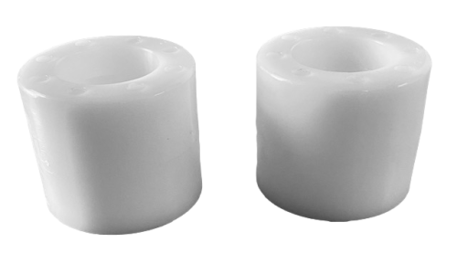 Rolki nylonowe tandem do wózka paletowego paleciaka Zakrem 80x70mm