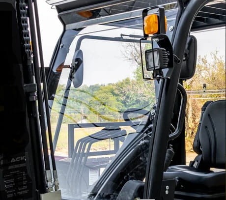 Szyby do wózków widłowych Toyota Komatsu Yale Nissan Daewoo kabina przednia boczna dachowa