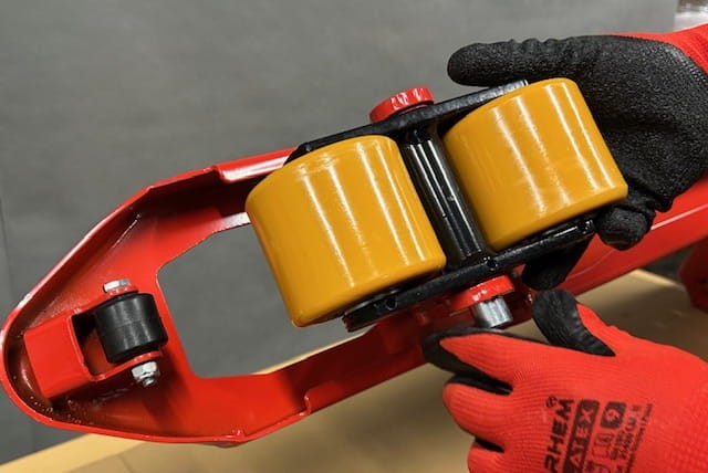 kola i rolki do wymiany w wozku paletowym