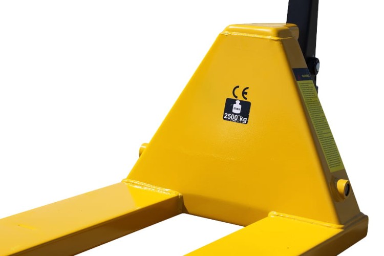 Paleciak ręczny AC25 1150mm korpus widok z góry