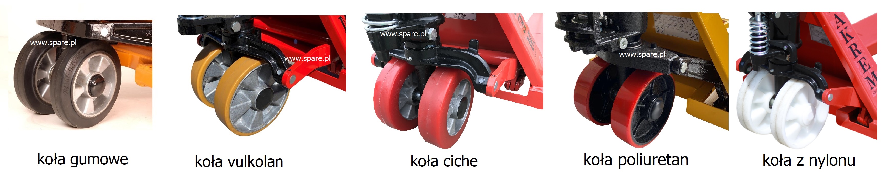 Koła do paleciaków dostępne w ofercie SPARE