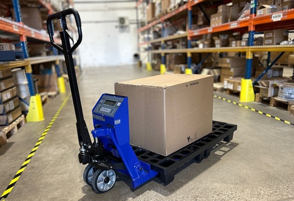 wózki paletowe z wagą KPZ